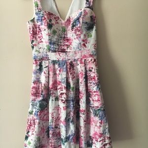 Pleated summer dress